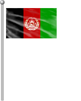 Nationalflagge Afghanistan