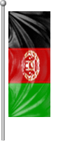 Nationalflagge Afghanistan