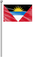 Nationalflagge Antigua und Barbuda