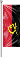 Nationalflagge Angola