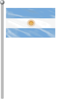 Nationalflagge Argentinien