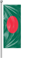 Nationalflagge Bangladesch