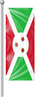 Nationalflagge Burundi