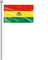 Nationalflagge Bolivien