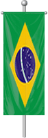 Nationalflagge Brasilien