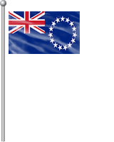 Nationalflagge Cookinseln