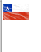 Nationalflagge Chile