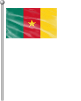 Nationalflagge Kamerun