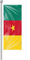 Nationalflagge Kamerun