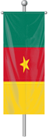 Nationalflagge Kamerun