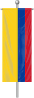 Nationalflagge Kolumbien