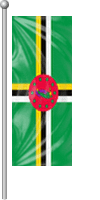 Nationalflagge Dominica