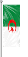 Nationalflagge Algerien