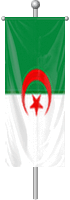 Nationalflagge Algerien