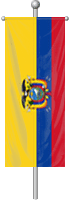 Nationalflagge Ecuador