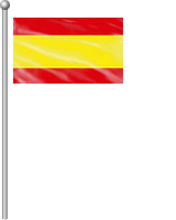 Nationalflagge Spanien