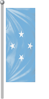 Nationalflagge FÃ¶derierte Staaten von Mikronesien