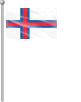 Nationalflagge FÃ¤rÃ¶er Inseln