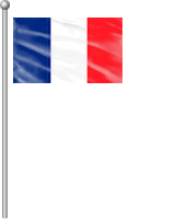 Nationalflagge Frankreich