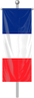 Nationalflagge Frankreich