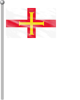 Nationalflagge Guernsey