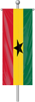 Nationalflagge Ghana