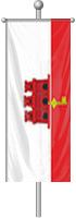 Nationalflagge Gibraltar