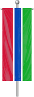 Nationalflagge Gambia