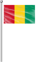 Nationalflagge Guinea