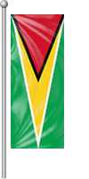 Nationalflagge Guyana