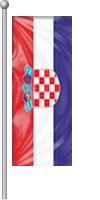 Nationalflagge Kroatien