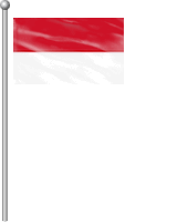 Nationalflagge Indonesien