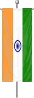 Nationalflagge Indien