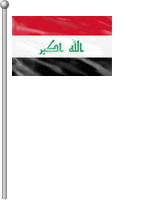 Nationalflagge Irak