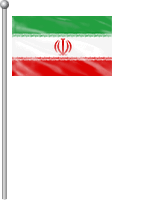 Nationalflagge Iran