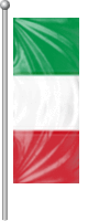 Nationalflagge Italien