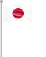 Nationalflagge Japan