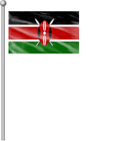 Nationalflagge Kenia