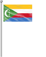 Nationalflagge Komoren