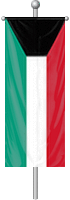 Nationalflagge Kuwait