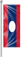 Nationalflagge Laos