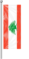 Nationalflagge Libanon