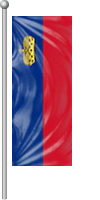 Nationalflagge Liechtenstein