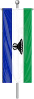 Nationalflagge Lesotho