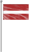 Nationalflagge Lettland