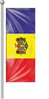 Nationalflagge Moldawien