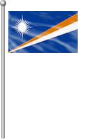 Nationalflagge Marshallinseln