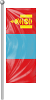 Nationalflagge Mongolei