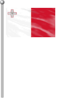 Nationalflagge Malta