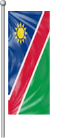 Nationalflagge Namibia